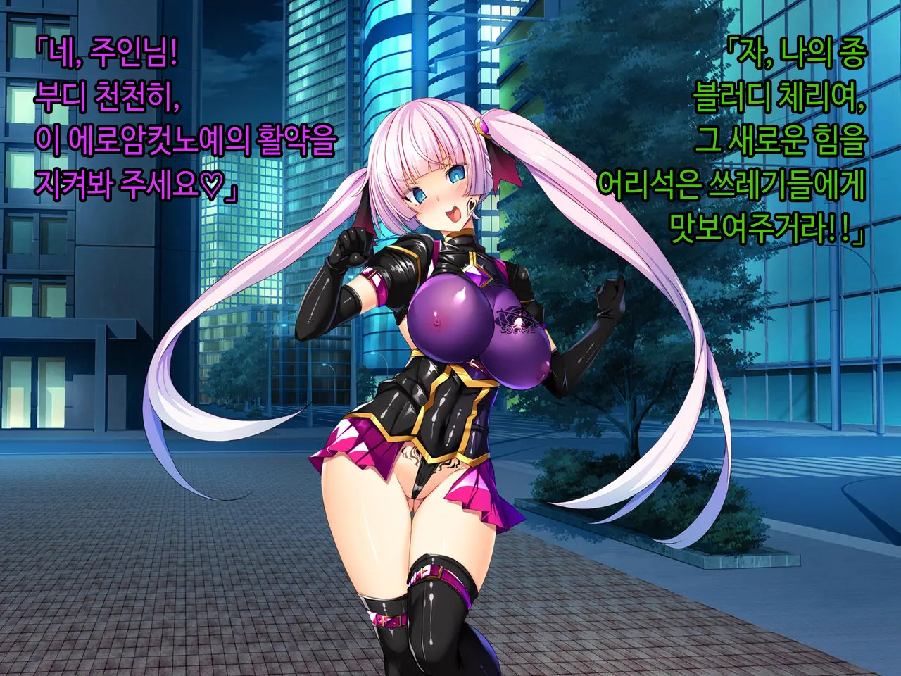 TS Mahou Shoujo Saint Cherry Kuppuku No Akuochi Sennou Choukyou Hen | TS마법소녀 세인트 체리 굴복의 타락세뇌조교편
